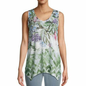 Time and Tru Multi Color Sublimation Floral Tank Size women's XXXL 3XG 22